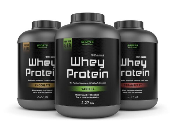 Proteinpulver, 2,2 kg